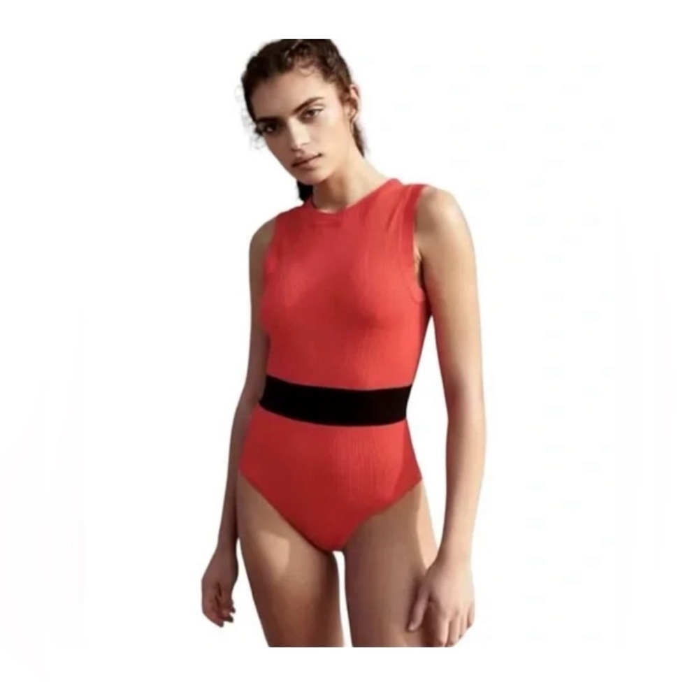 NWOT FP Movement Prajna Backless Bodysuit M/L